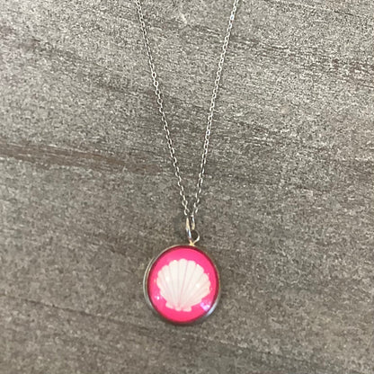 Peachy Pendants Nautical Necklace
