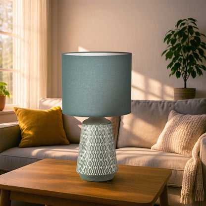 Inga Table Lamp Green by Urban Style