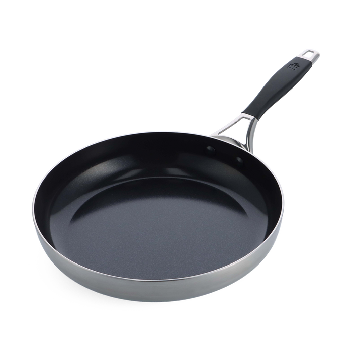 BK Intelligence koekenpan 28 cm grijs Bovenaanzicht