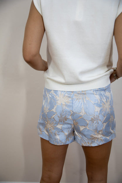 Jacquard High Waist Skirt