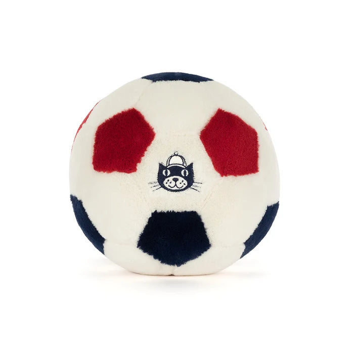 Jellycat Amuseables USA Soccer Ball