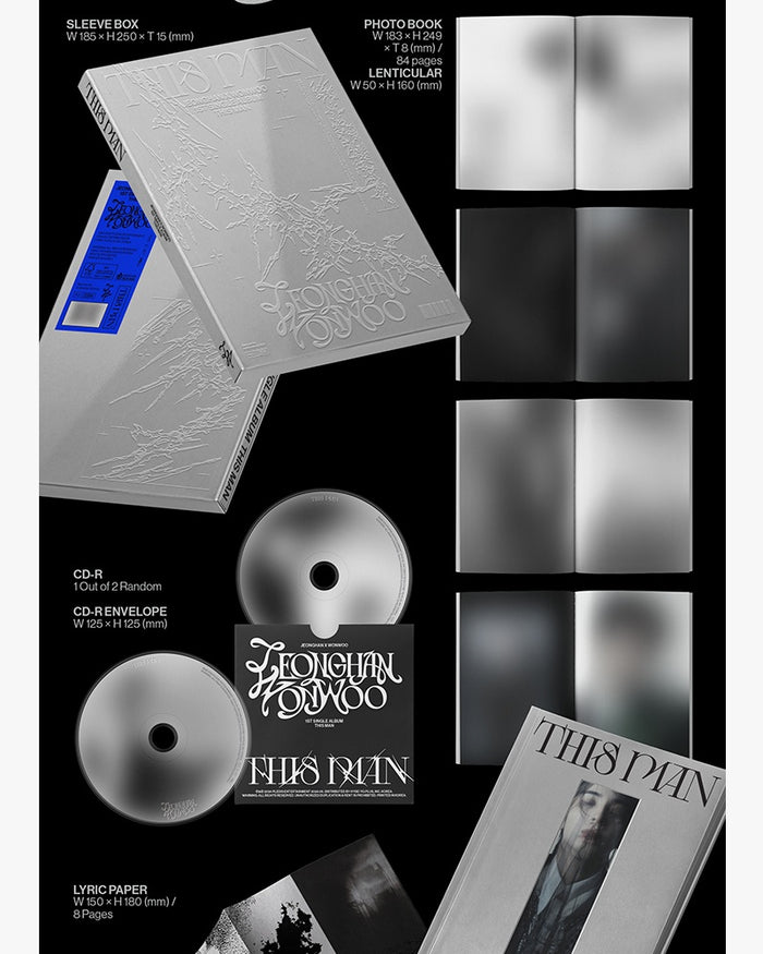 JxW (SEVENTEEN) - 1ST SINGLE ALBUM [THIS MAN]