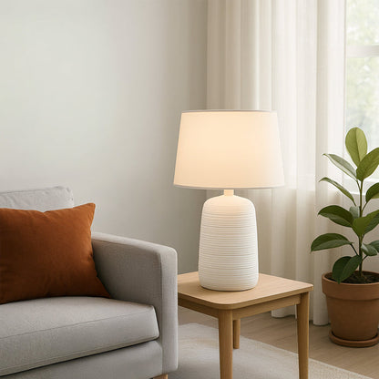 Keira Table Lamp White by Urban Style