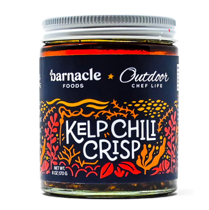 jar of Barnacle foods Kelp Chili Crisp