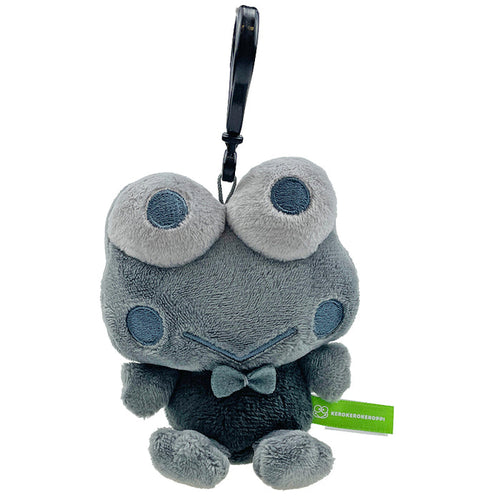 Keroppi Plush Mascot Clip (Ash Monochrome Series) Plush Global Original