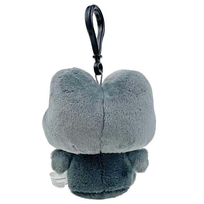 Keroppi Plush Mascot Clip (Ash Monochrome Series) Plush Global Original