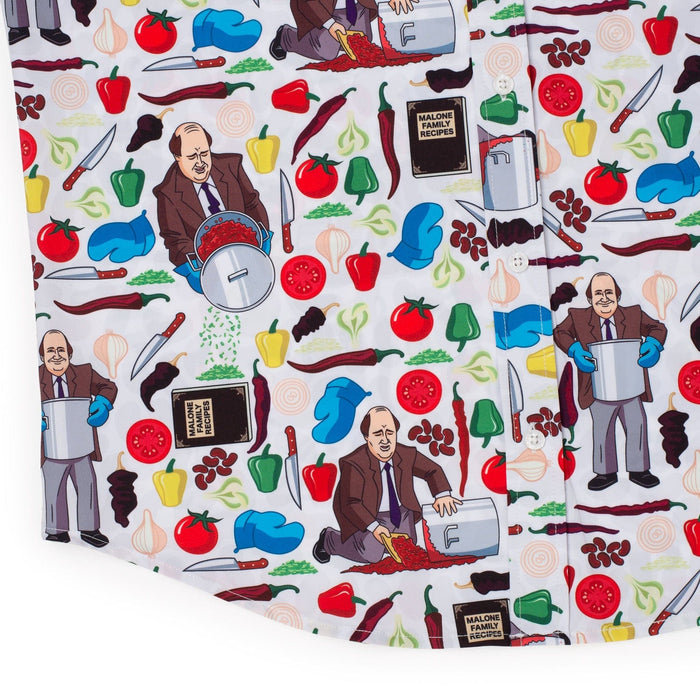 RSVLTS The Office Short Sleeve Shirt Kevin's Famous Chili – KUNUFLEX Short Sleeve Shirt