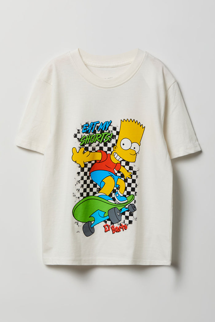 Kids Bart Simpson Graphic T-Shirt