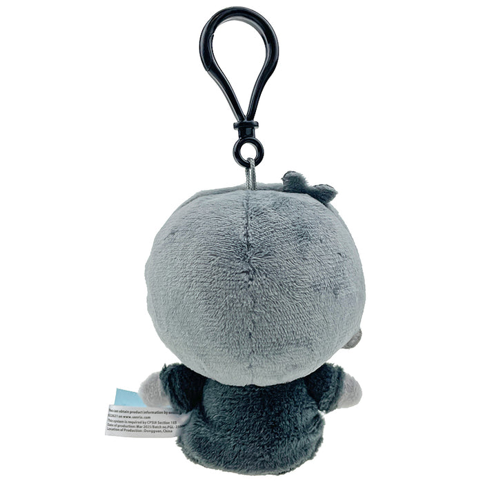 Kiki Plush Mascot Clip (Ash Monochrome Series) Plush Global Original