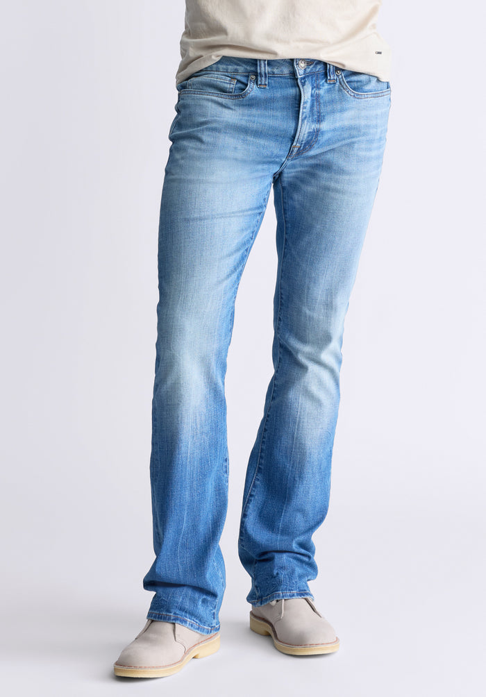 Buffalo Men Jeans Navy Denim Denim Pants Stretch