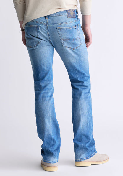 Buffalo Men Jeans Navy Denim Denim Pants Stretch