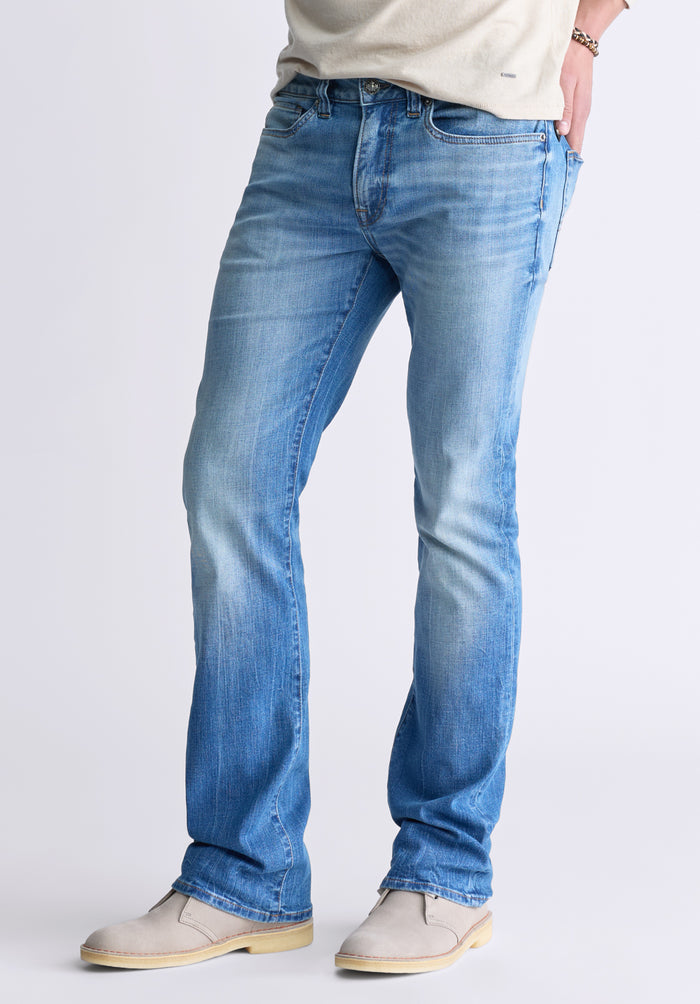Buffalo Men Jeans Navy Denim Denim Pants Stretch