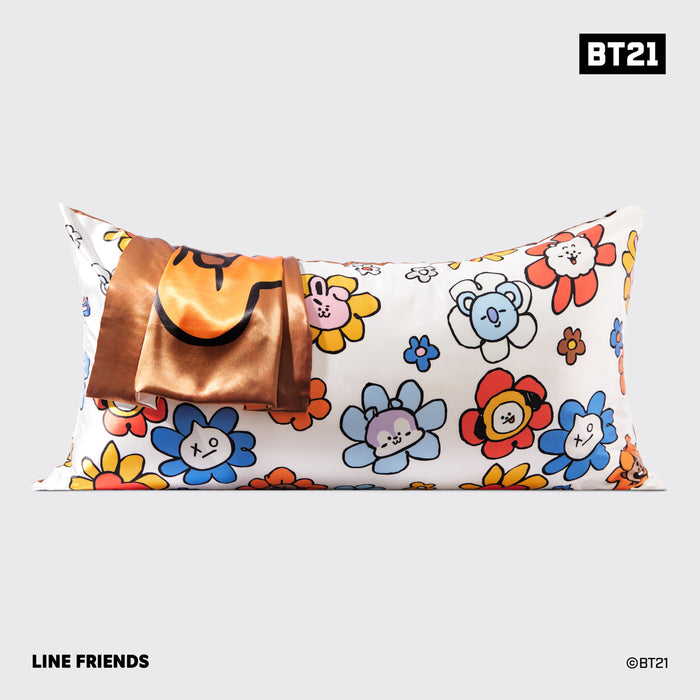 Kitsch x BT21 SHOOKY King Satin Pillowcase — back