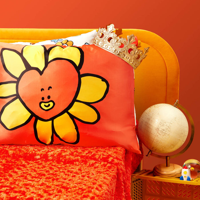 Kitsch x BT21 TATA King Satin Pillowcase — lifestyle