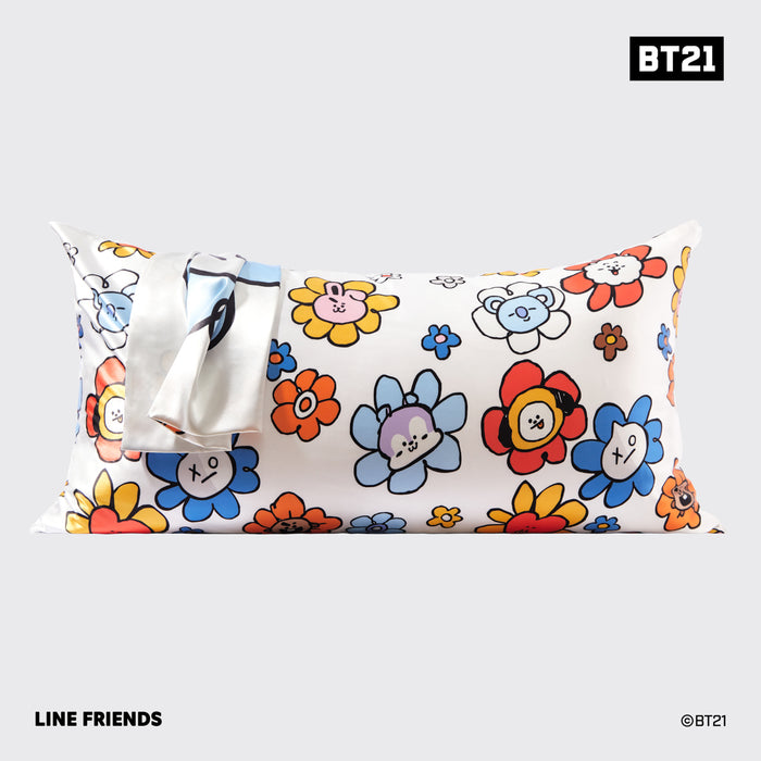 Kitsch x BT21 VAN King Satin Pillowcase — back