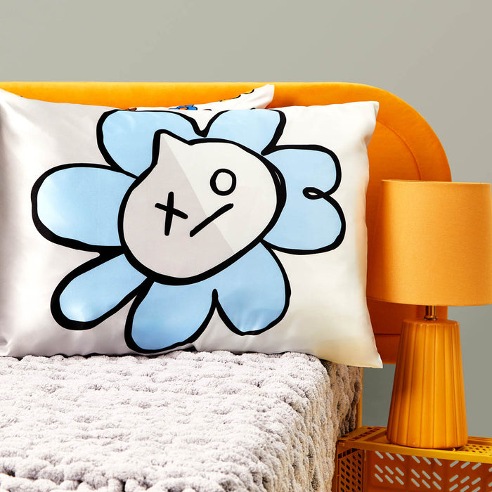 Kitsch x BT21 VAN King Satin Pillowcase — lifestyle