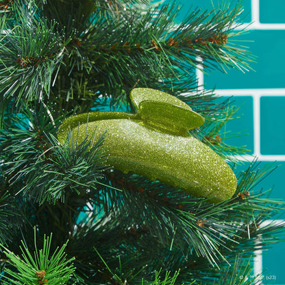 Kitsch x elf Glitter Claw Clip - Green Glitter - creative product shot