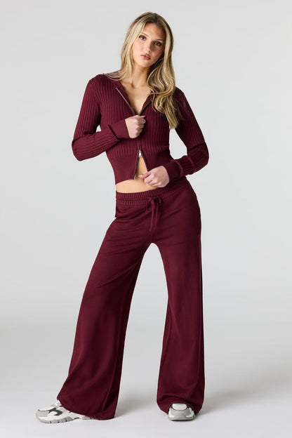 Knit Wide Leg Pant