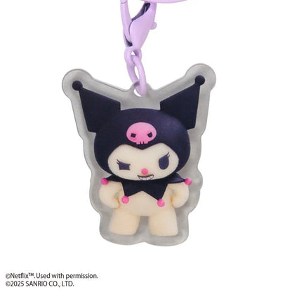 Kuromi Acrylic Keychain (My Melody & Kuromi Netflix Series) Accessory Japan Original