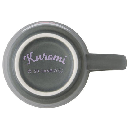 Kuromi Face Ceramic Diner Mug Home Goods CLEVER IDIOTS