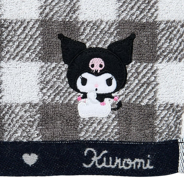 Kuromi Gingham Imabari Wash Towel Home Goods Japan Original