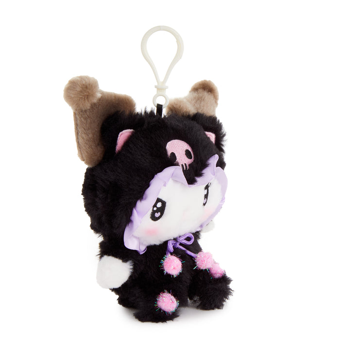 Kuromi Mascot Clip (Baby Kitten Series) Plush NAKAJIMA CORPORATION