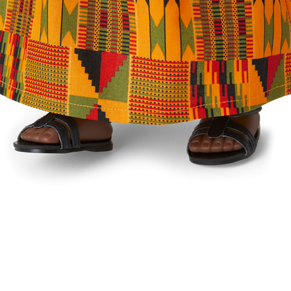 Kwanzaa Celebration Outfit for 18-inch Dolls