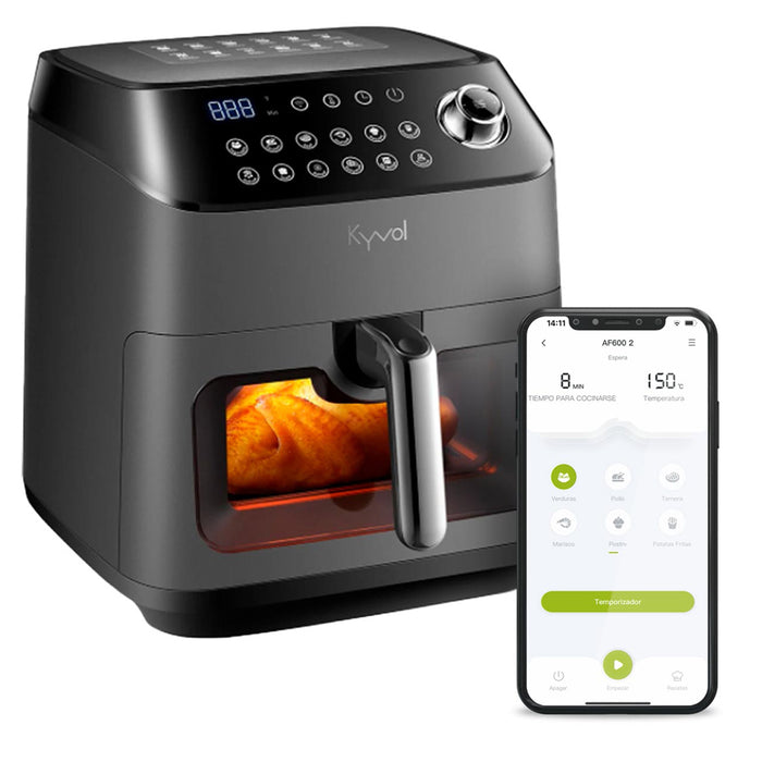 KYVOL AF600 WiFi - Freidora sin Aceite de aire caliente