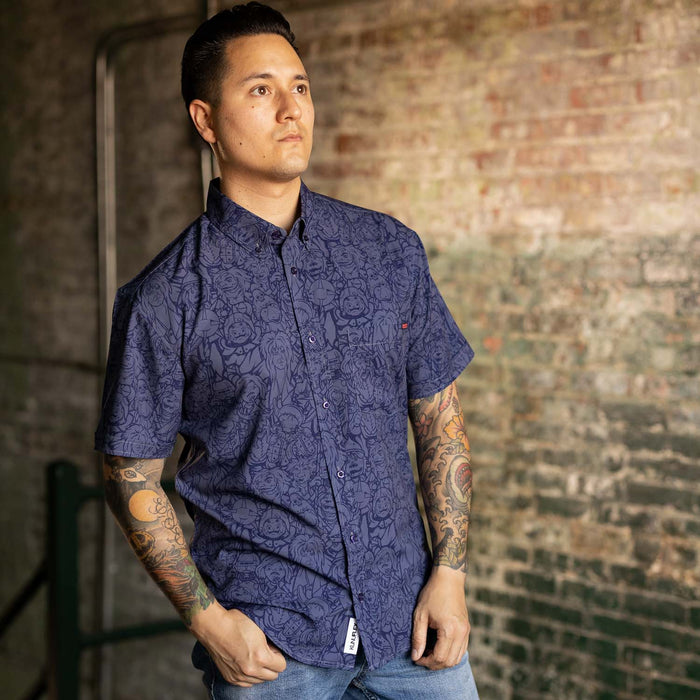 RSVLTS Labyrinth Short Sleeve Shirt Labyrinth "Jareth's Goblins" – KUNUFLEX Short Sleeve Shirt