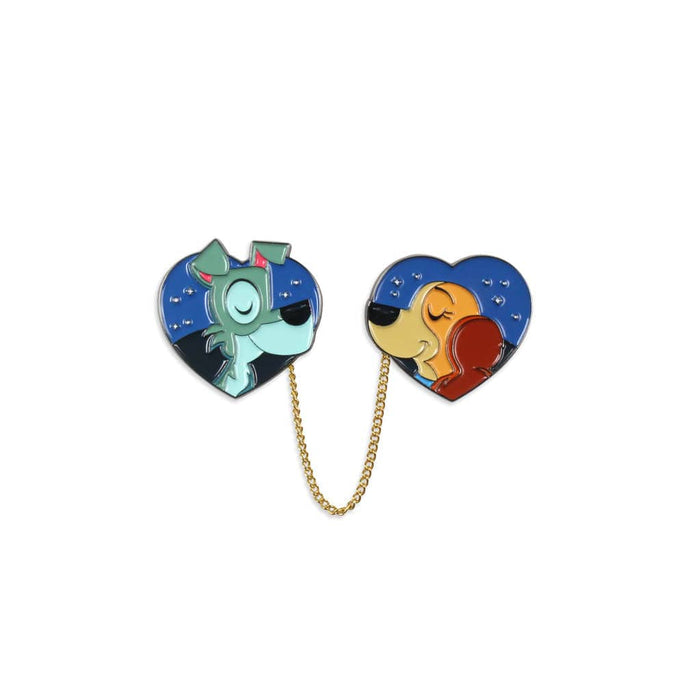 Lady and the Tramp Enamel Pin Set