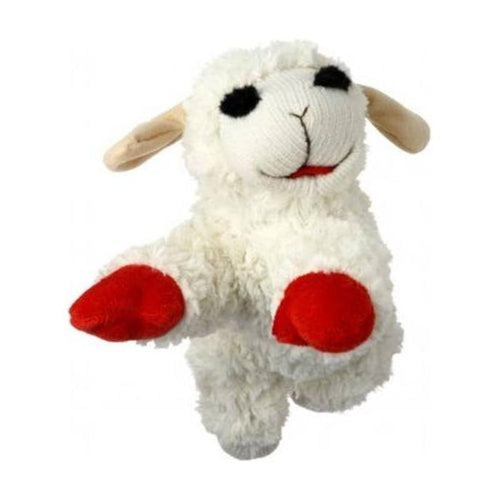 Multipet dog toys Lamb Chop Plush Dog Toy - 6"