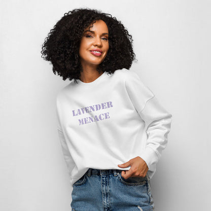 Lavender Menace Femme Sweatshirt