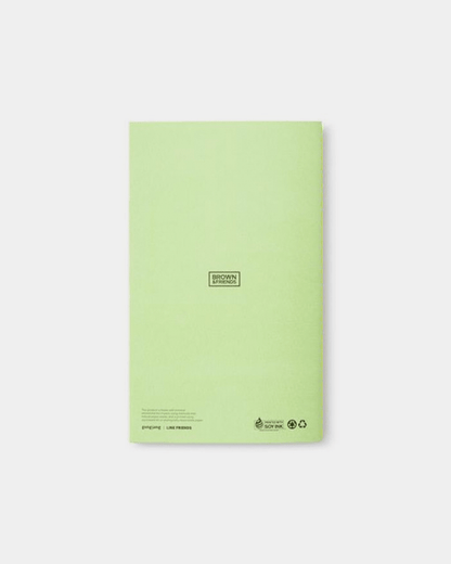 LINE FRIENDS© BROWN & Earth Half Year Planner