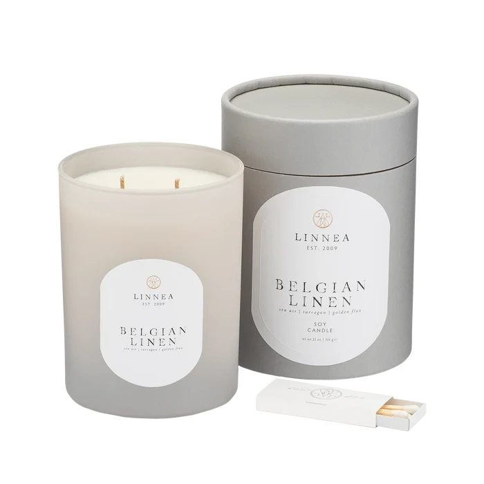 Linnea Candle, Belgian Linen