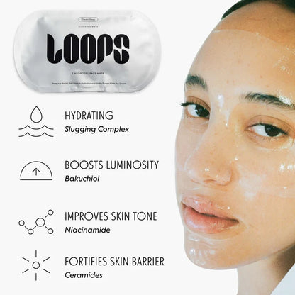Loops Dream Sleep, Nighttime Slugging Hydrogel Face Mask