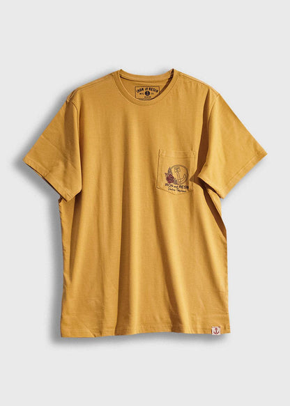 Lost Paradise Pocket Tee - Iron & Resin