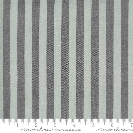 Low Volume Moda Wovens by Jen Kingwell for Moda Low Volume Stripe Silver - Sold by the Yard