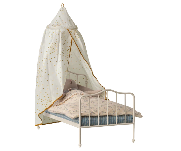 Maileg Bed Canopy, Miniature, Off White