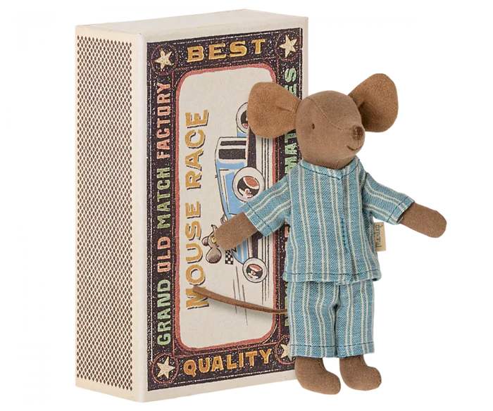 Maileg Big Brother Mouse in Matchbox