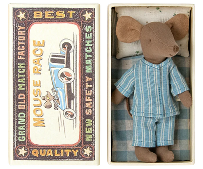 Maileg Big Brother Mouse in Matchbox
