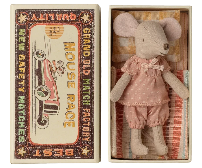 Maileg Big Sister Mouse in Matchbox