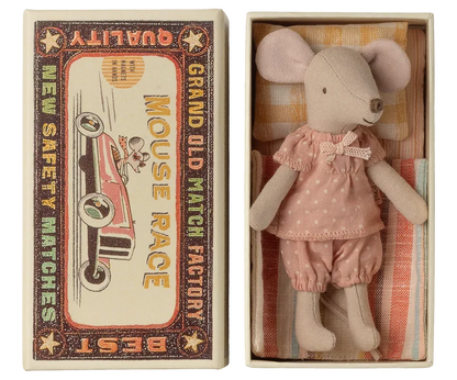 Maileg Big Sister Mouse in Matchbox