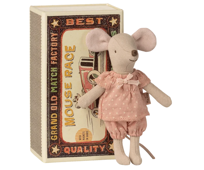 Maileg Big Sister Mouse in Matchbox