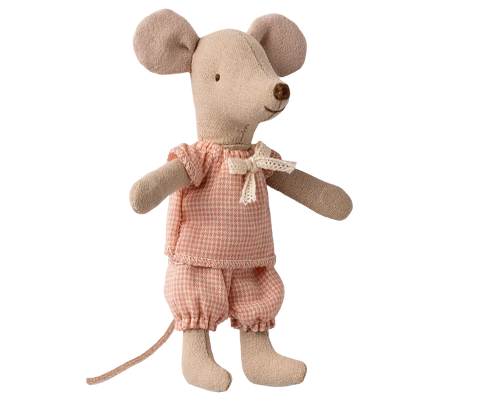 Maileg Little Sister Mouse in Matchbox