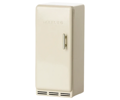 Maileg Metal Fridge, Mouse - Off White