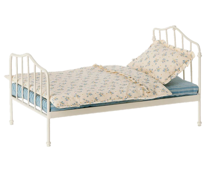 Maileg Miniature Bed, Blue