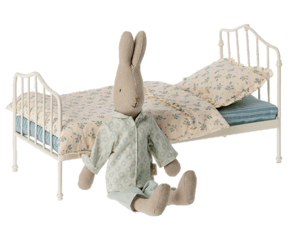 Maileg Miniature Bed, Blue