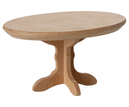 Maileg Oval Coffee Table, Mouse, Nature