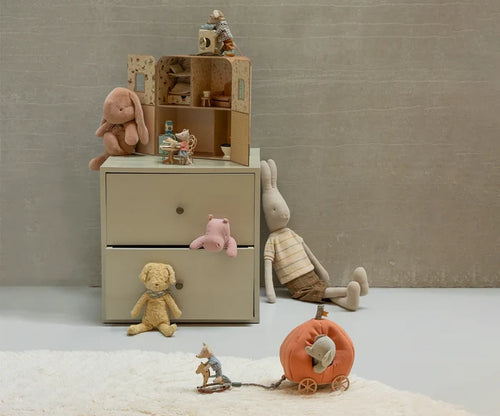 Maileg Pumpkin Carriage, Mouse