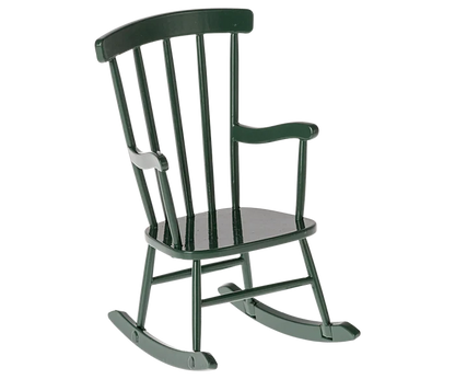 Maileg Rocking Chair, Mouse, Dark Green